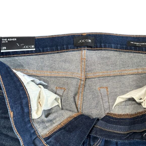 NWT! Joe's Jeans Men's Asher Slim-Straight Jeans in Marmount - Size 29 x 34 - Picture 7 of 11